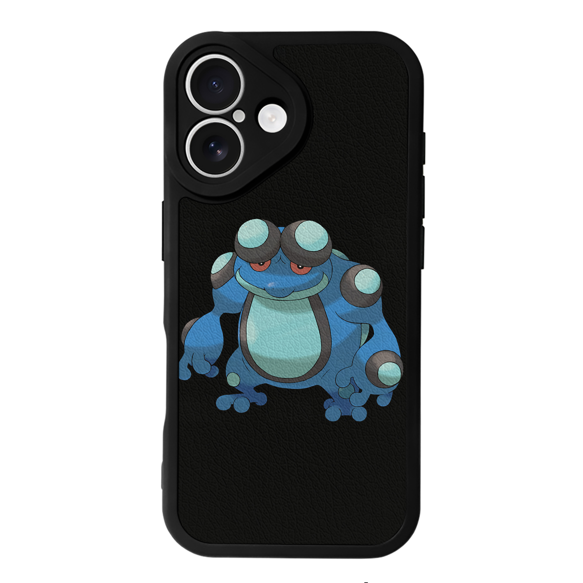 （画像用） ポケットモンスター Pokémon 【iPhone 16シリーズ対応】シリコンスマホケース（レザー調） 材質：シリコン